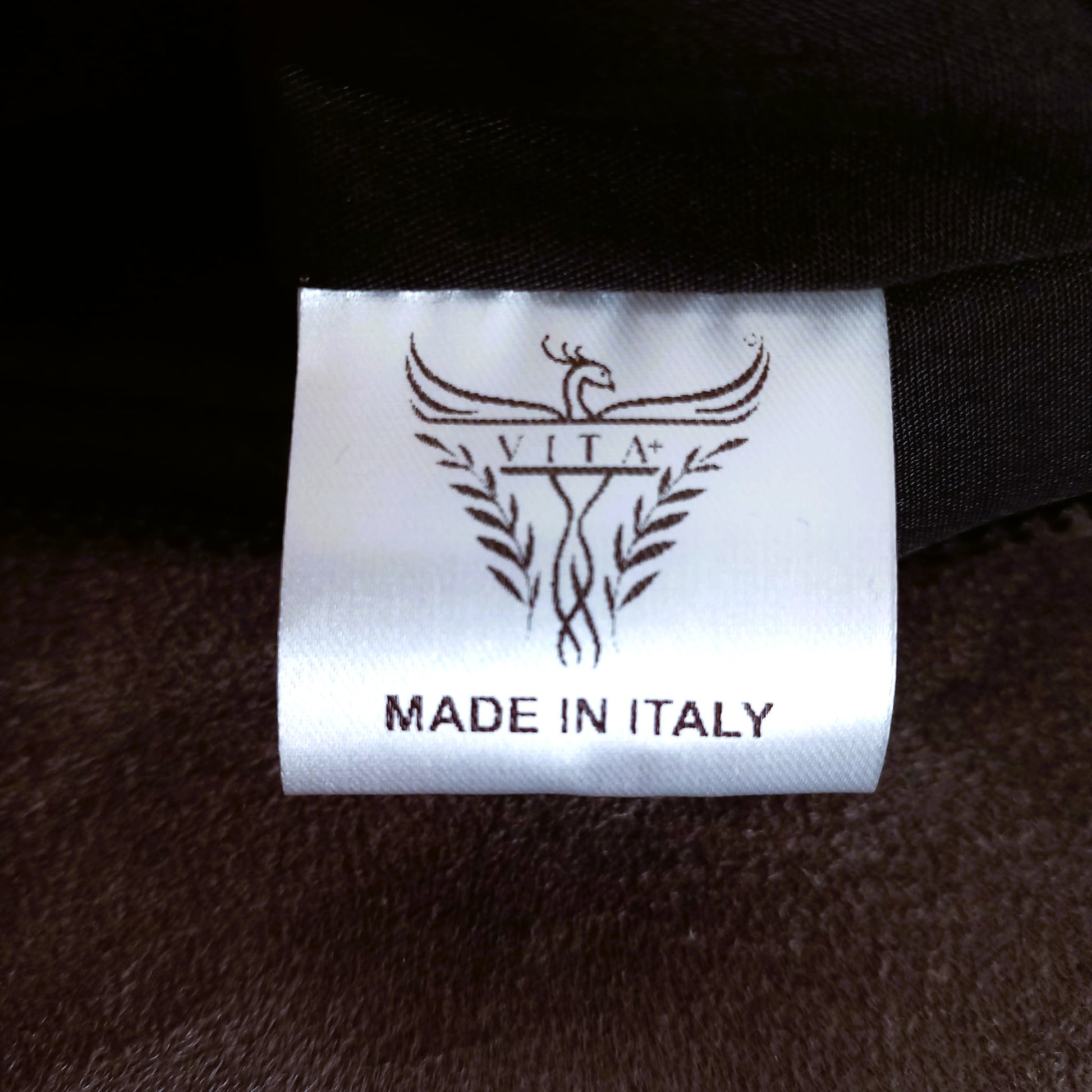 etichetta pochette MADE IN ITALY