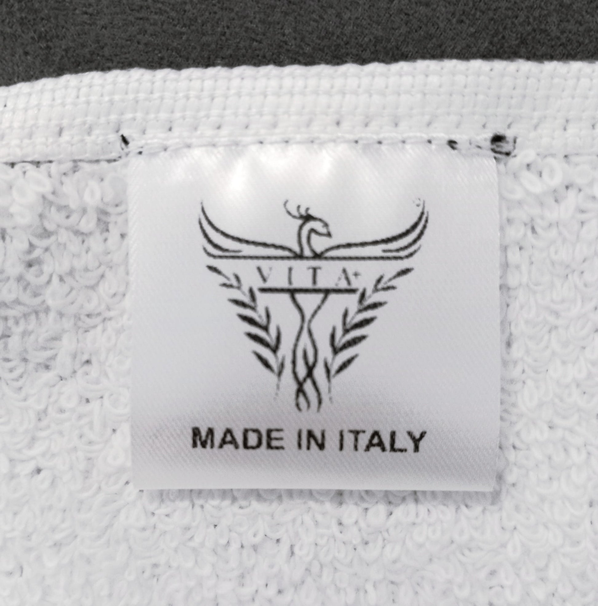 etichetta telo palestra MADE IN ITALY