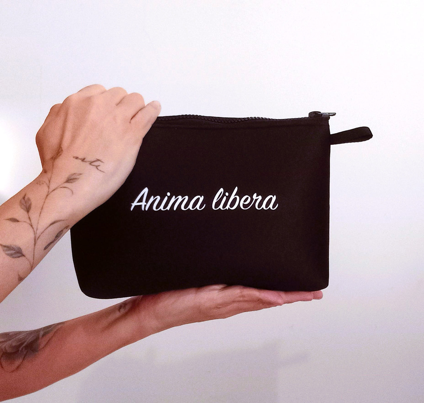 Pochette unisex VITA+ nera vista posteriore