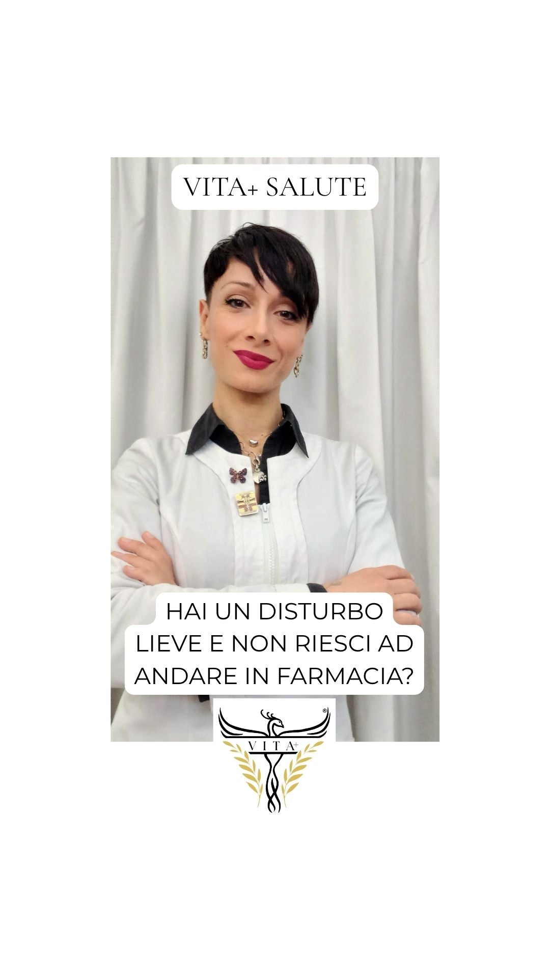 Video promozionale VITA+ SALUTE – Consulenza da farmacista esperta per disturbi lievi: soluzioni pratiche senza andare in farmacia